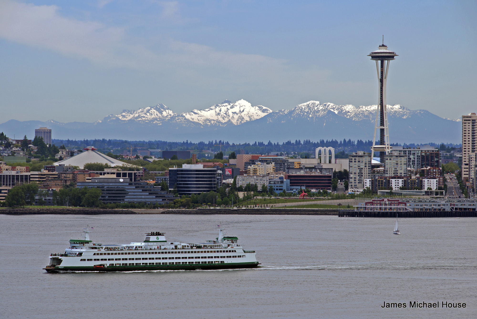Over the Puget Sound